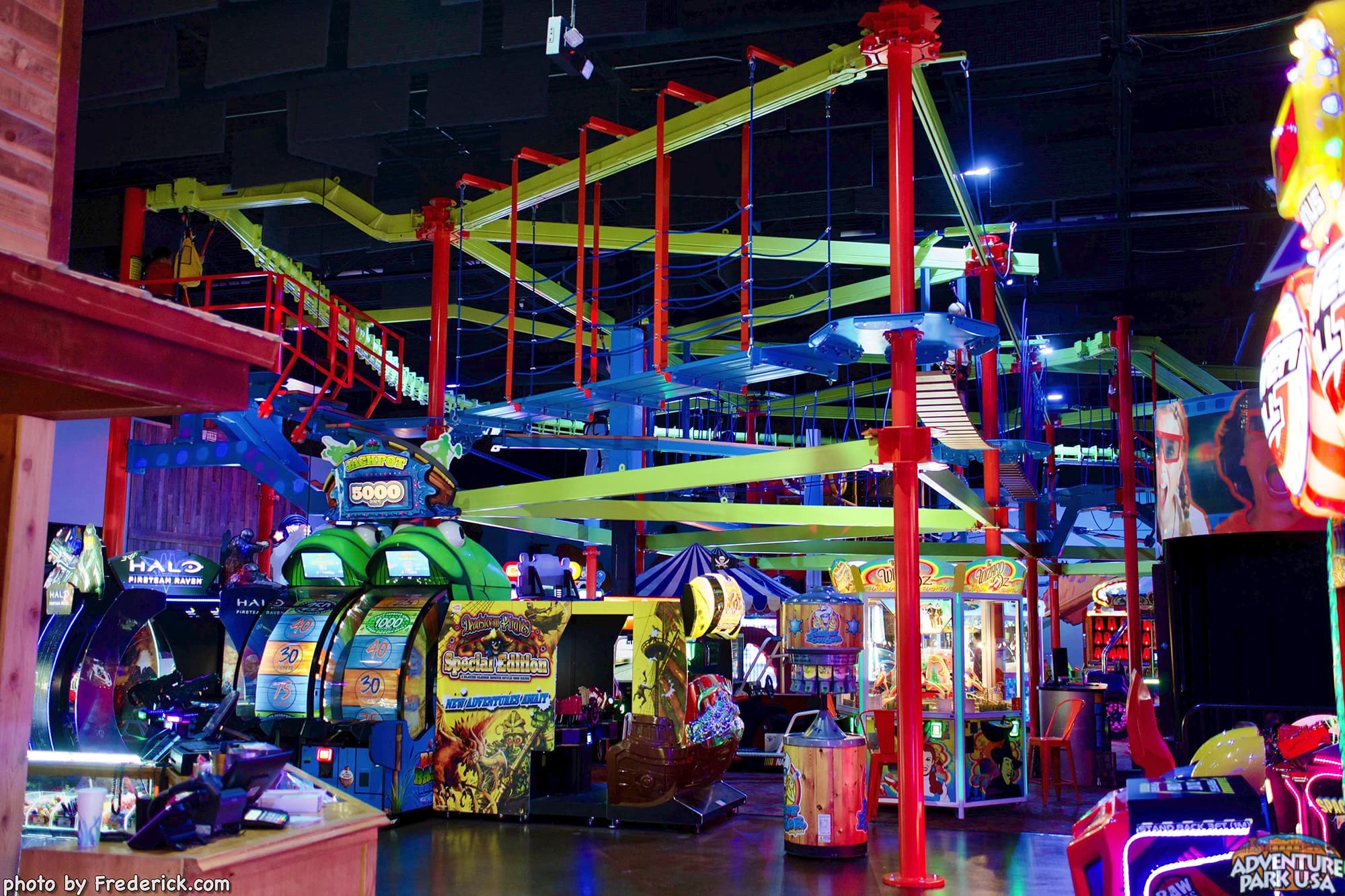 Ropes Course at Adventure Park USA