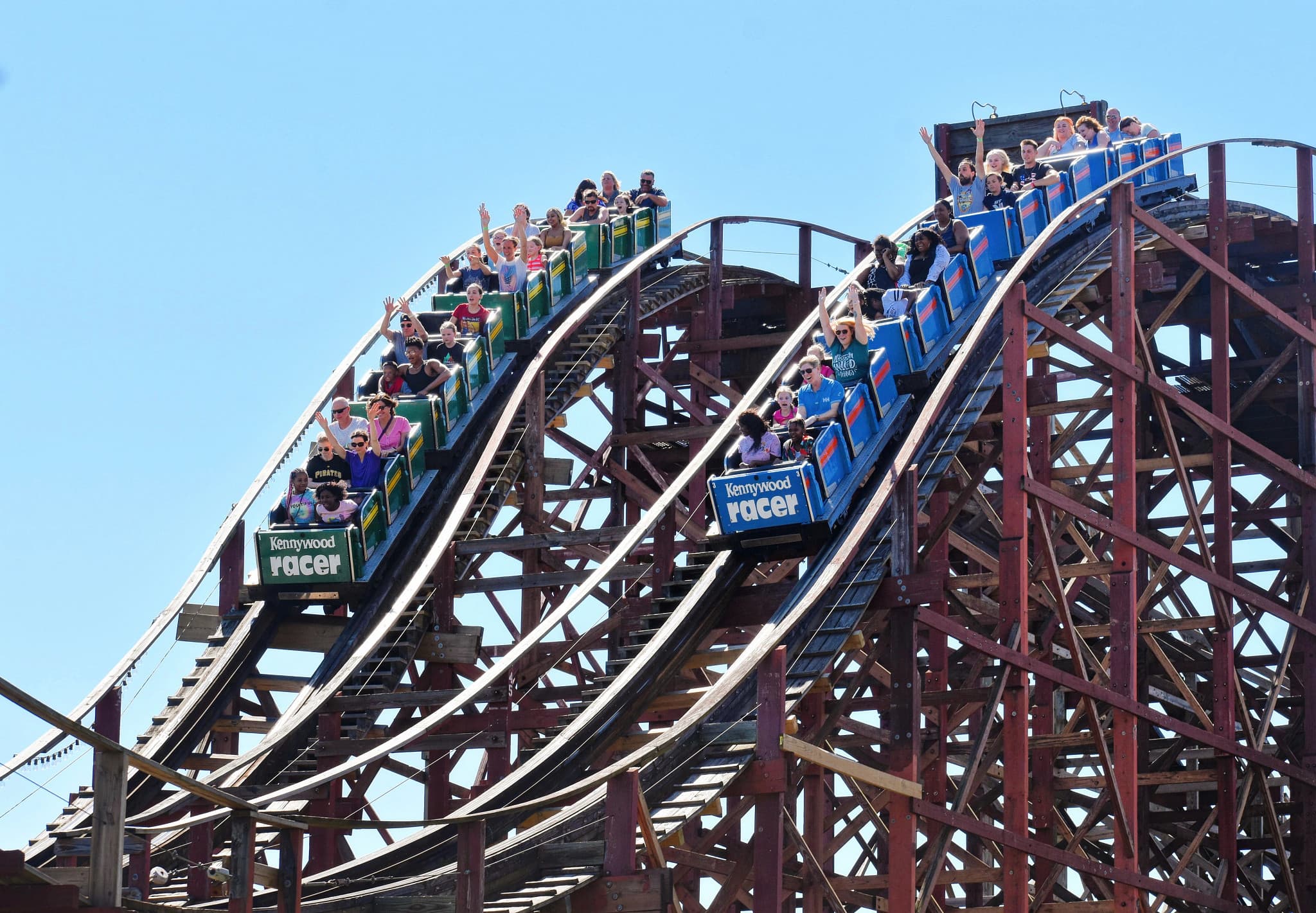 Racer at Kennywood