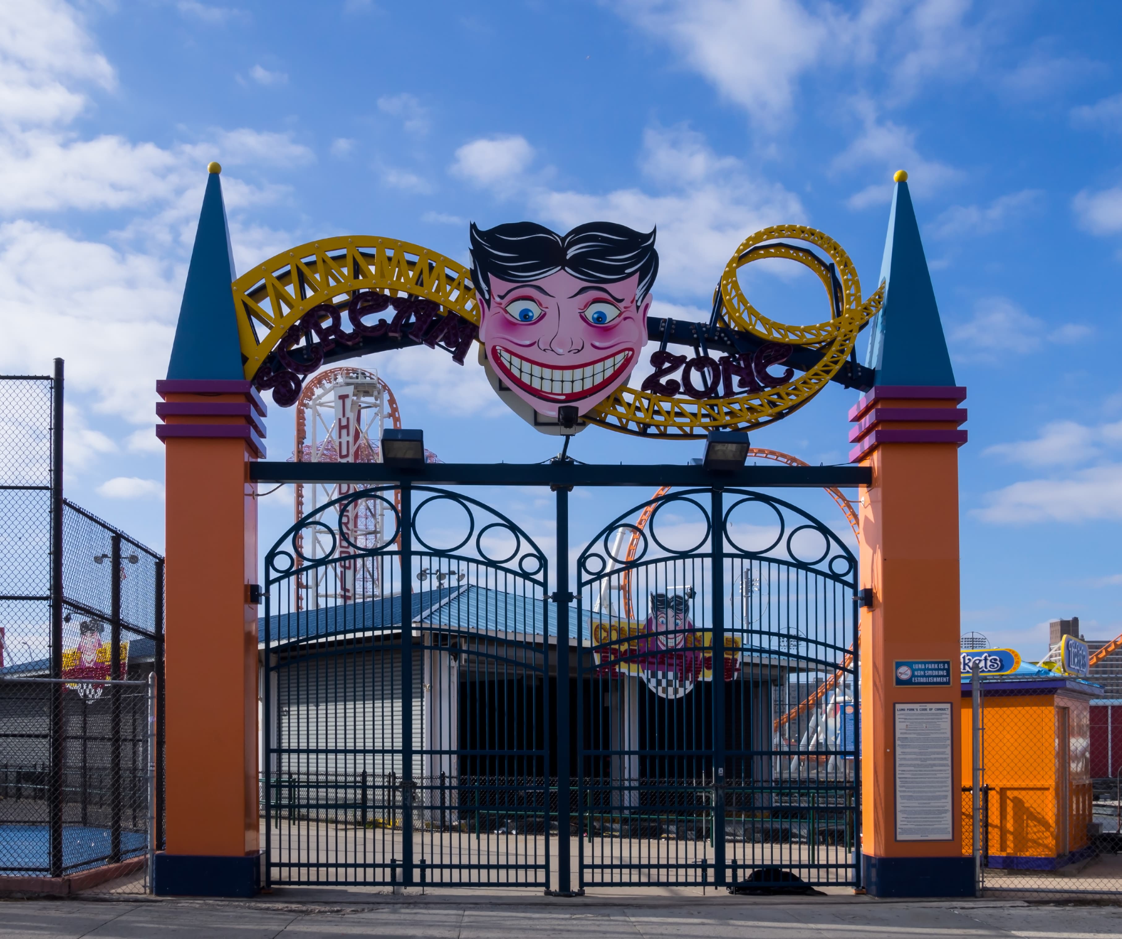 Luna Park at Coney Island park