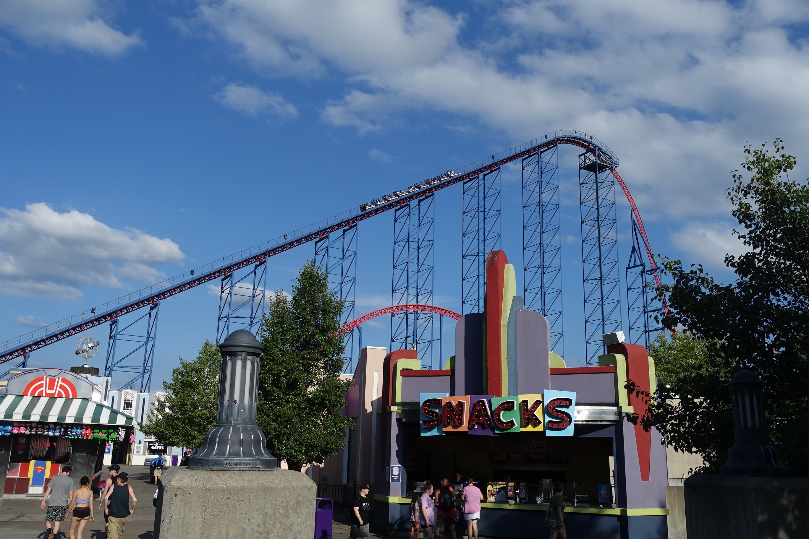 Six Flags New England park