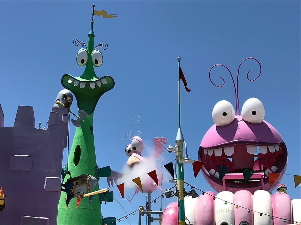 Silly Swirly Fun Ride at Universal Studios Hollywood