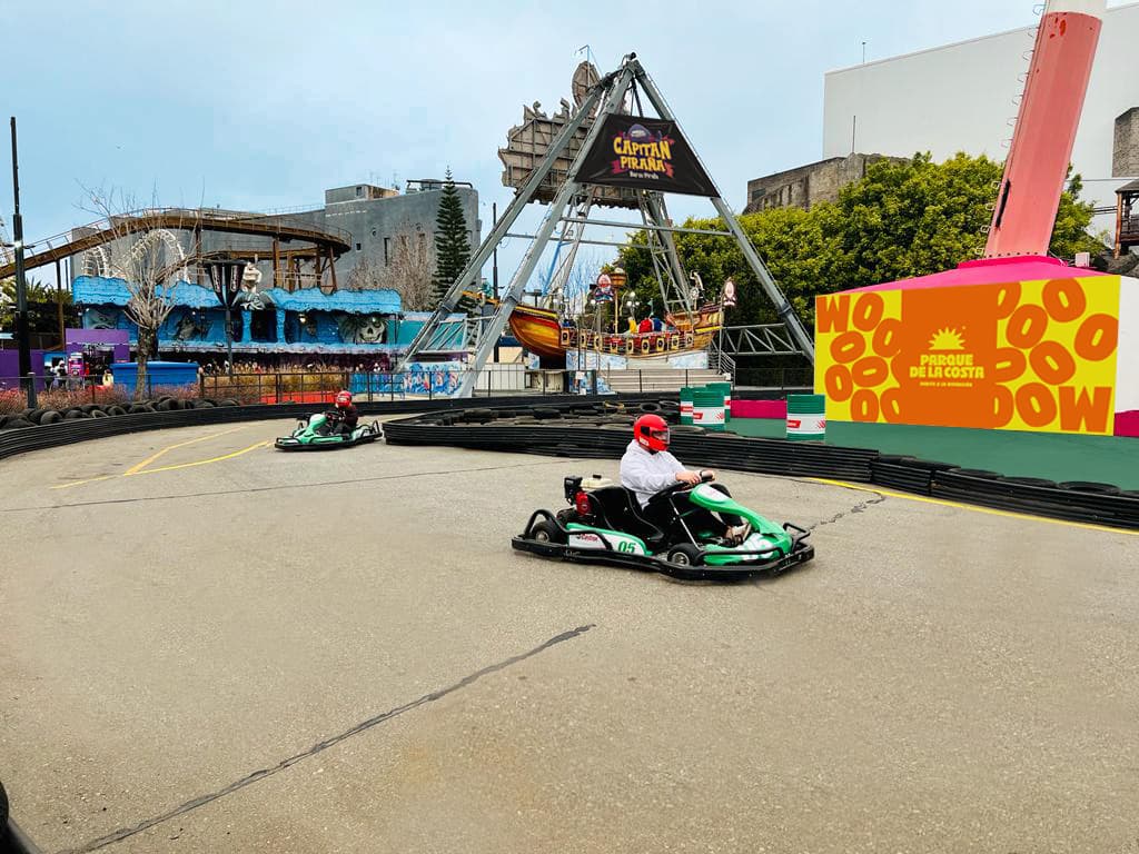 KARTING RACE at Parque de la Costa