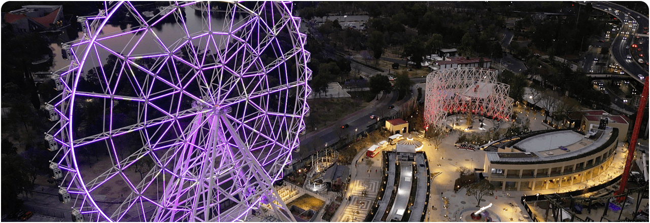 Rueda Aztlán 360 at Parque Aztlán