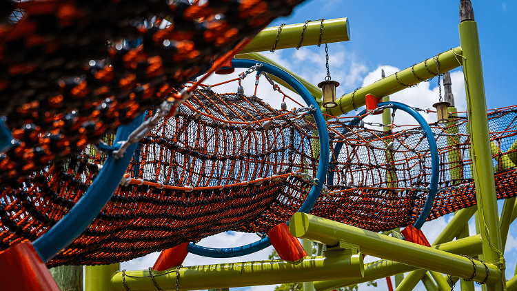 Wild Oasis Climbing Canopy at Busch Gardens Tampa Bay