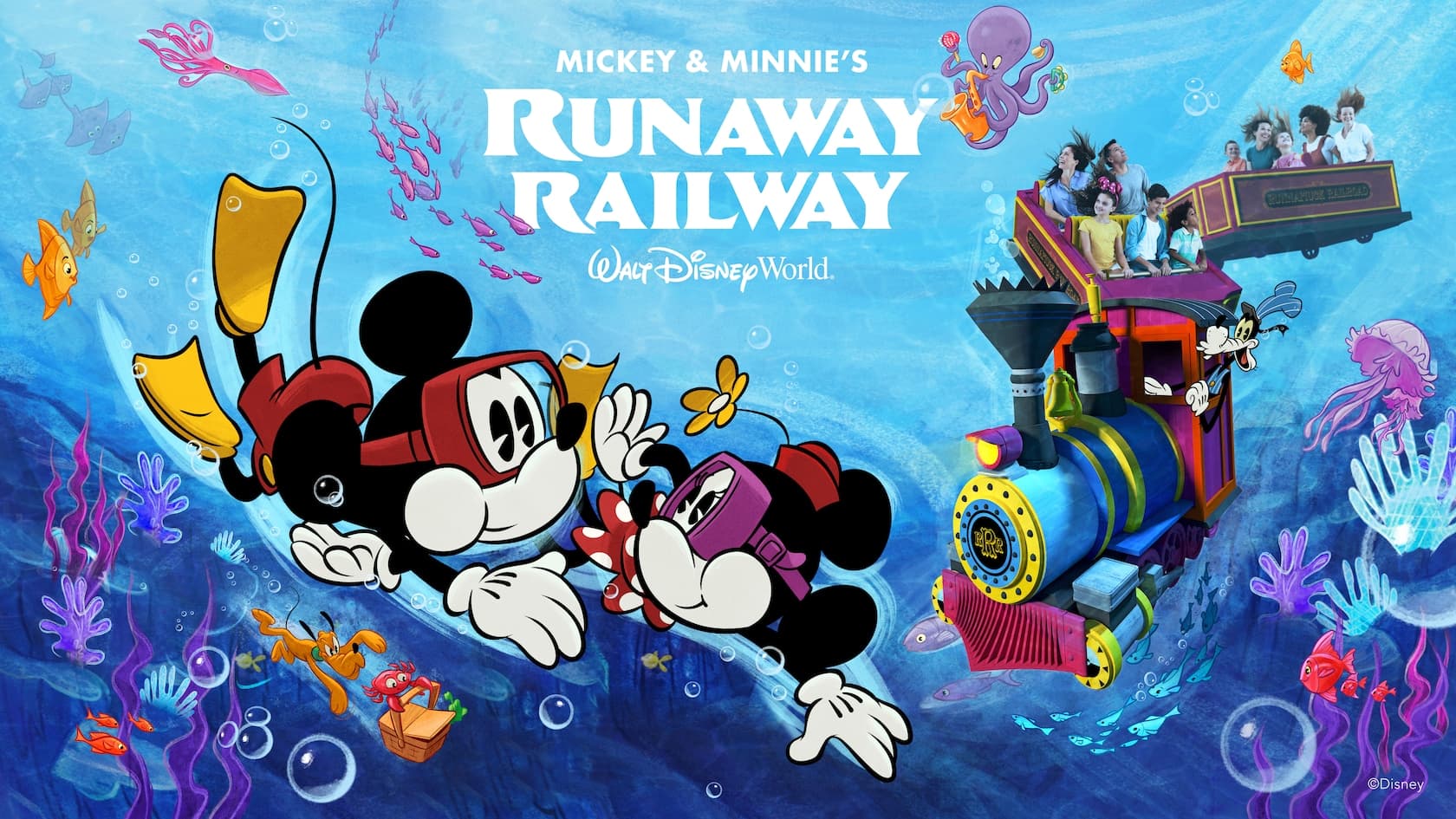 Mickey & Minnie's Runaway Railway at Disney's Hollywood Studios