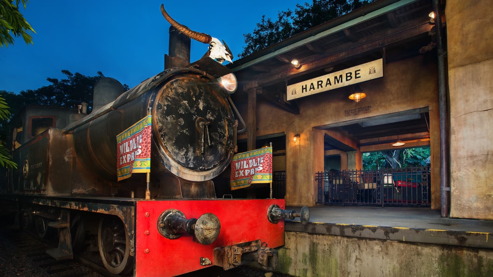 Wildlife Express Train at Disney's Animal Kingdom Theme Park