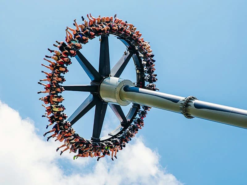 Black Widow at Kennywood
