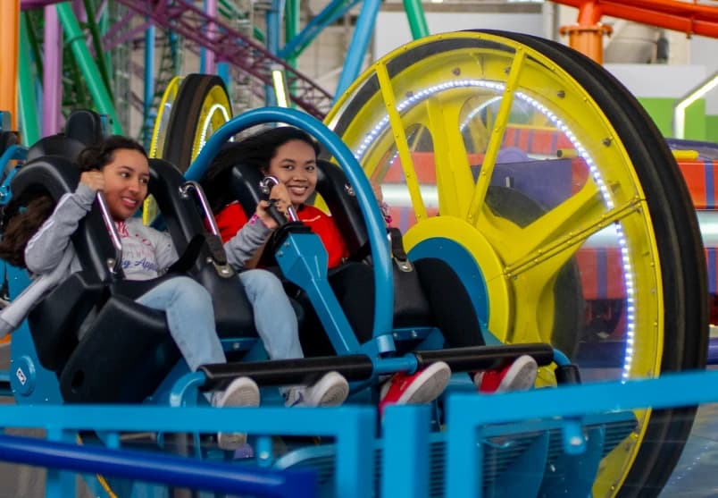Jimmy Neutron's Atom Smasher at Nickelodeon Universe at American Dream