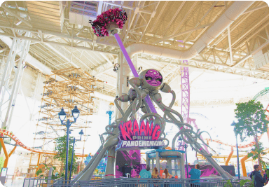 Kraang Prime Pandemonium! at Nickelodeon Universe at American Dream