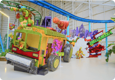 TMNT Shellraiser at Nickelodeon Universe at American Dream
