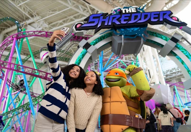 The Shredder at Nickelodeon Universe at American Dream