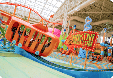 Bikini Bottom Crosstown Express at Nickelodeon Universe at American Dream