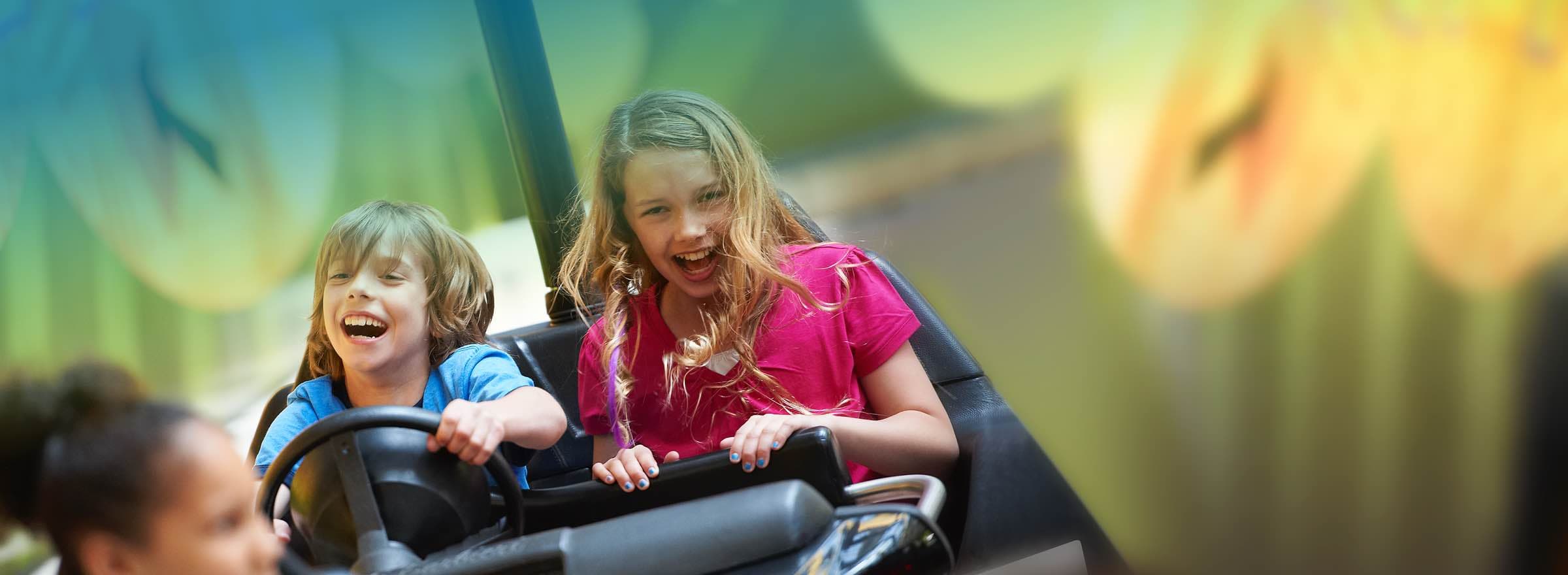 Crazy Cars at Nickelodeon Universe at Mall of America