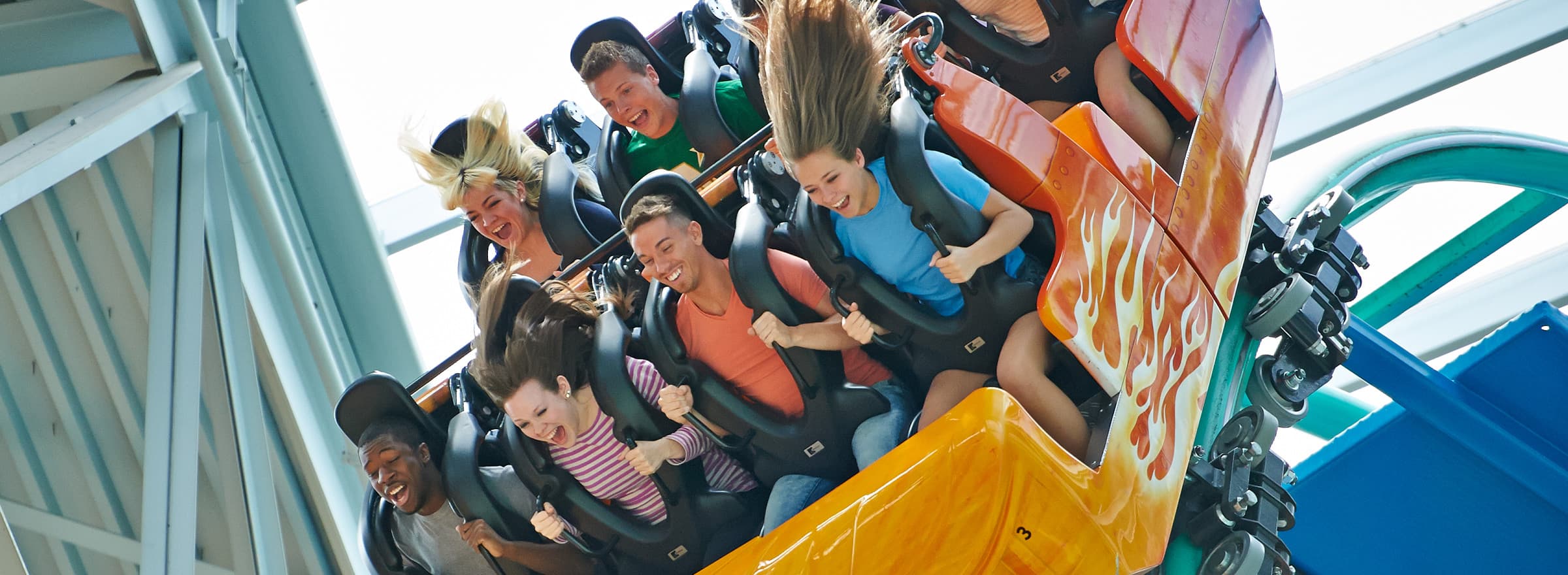 SpongeBob SquarePants Rock Bottom Plunge at Nickelodeon Universe at Mall of America