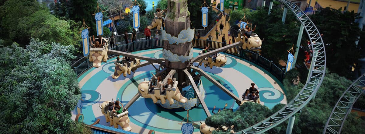 Fly with Appa at Nickelodeon Universe at Mall of America