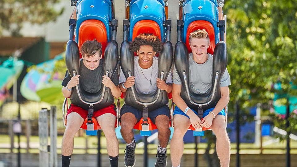 Screamin' Eagle at Seabreeze Amusement Park