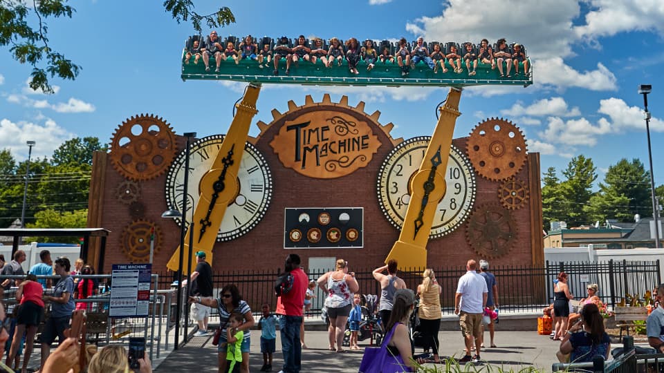 Time Machine at Seabreeze Amusement Park