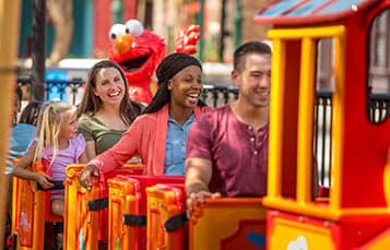 Elmo's Choo Choo Train at SeaWorld Orlando