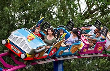 Super Grover's Box Car Derby at SeaWorld Orlando