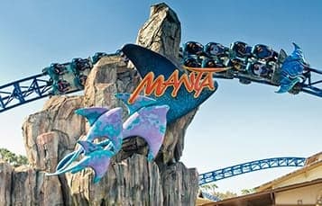 Manta at SeaWorld San Diego