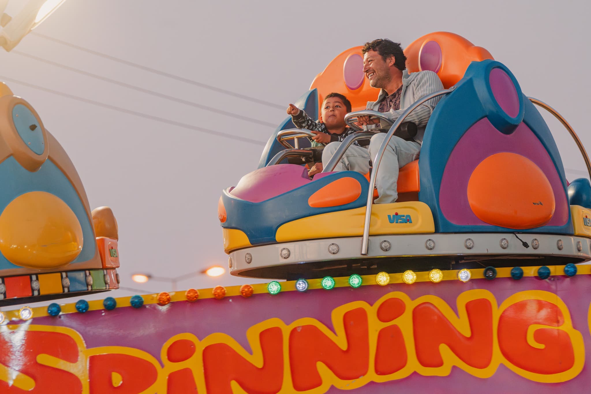 Spinning Coaster at Serena Aventura