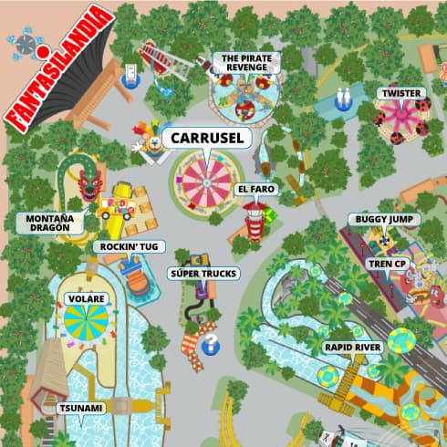 Carrusel at Fantasilandia