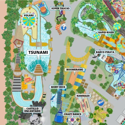 Tsunami at Fantasilandia