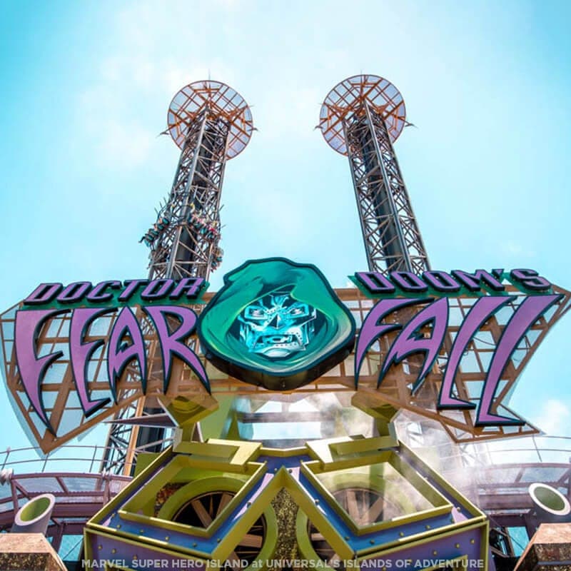Doctor Doom's Fearfall at Universal's Islands of Adventure