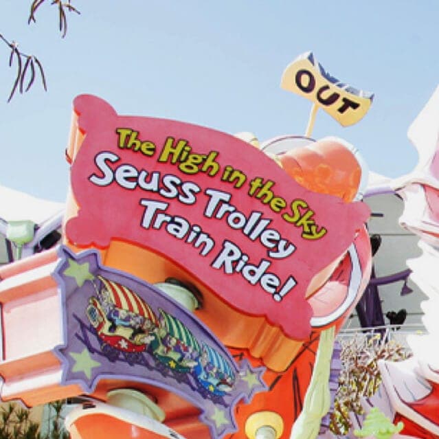 High in the Sky Seuss Trolley Train Ride at Universal's Islands of Adventure