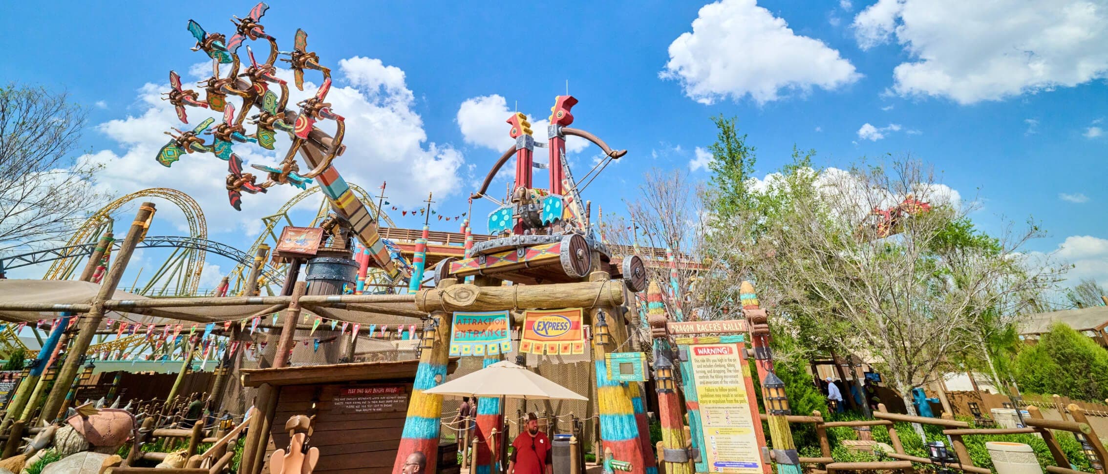 Dragon Racer's Rally at Universal Epic Universe